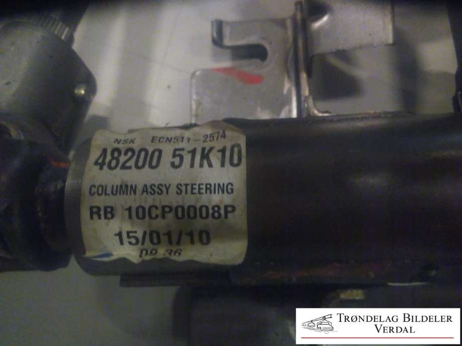 Rattaksel øvre til Opel Agila 2008-2013 (4820051K10||501702)