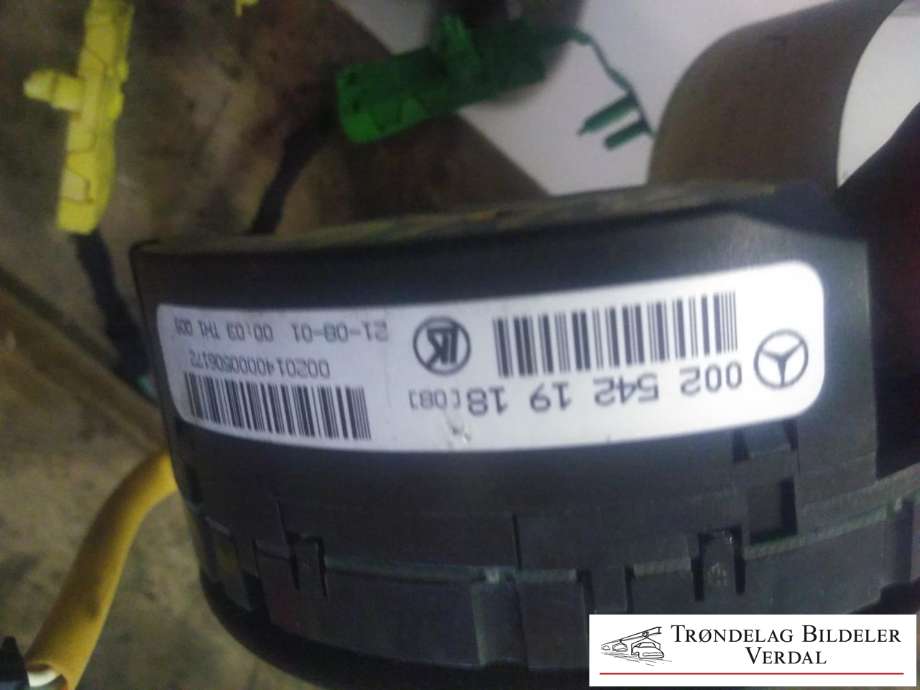 Airbag slepering til Mercedes C-Klasse 2000-2004 (Fase 1) (W203) (W203) (002014000050617||351501)