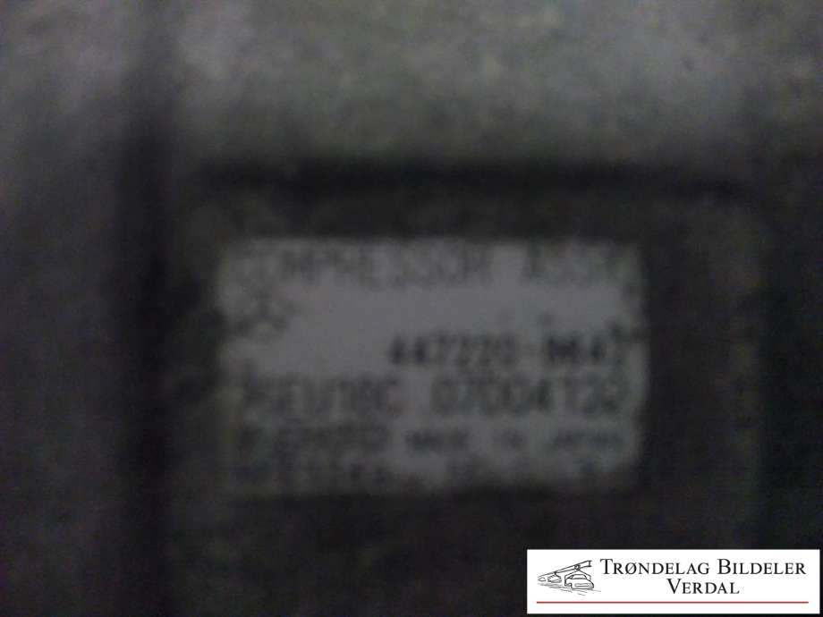 Aircondition kompressor til Mercedes C-Klasse 2000-2004 (Fase 1) (W203) (W203) (4472208842||351501)