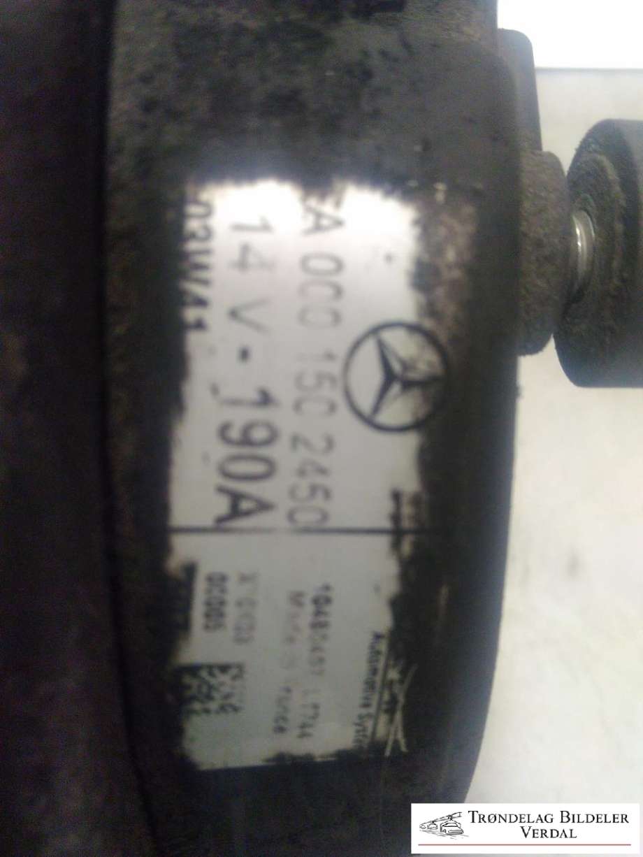 Dynamo til Mercedes E-Klasse 2000-2002 (Fase 2) (W210) (W210) (A0001502450||354203)