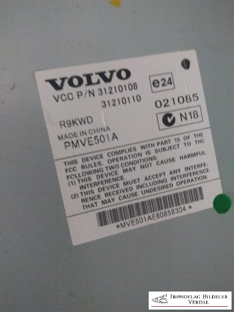 Bilstereo forsterker til Volvo V50 2004-2007 (Fase 1)  (31210108|31210110|)