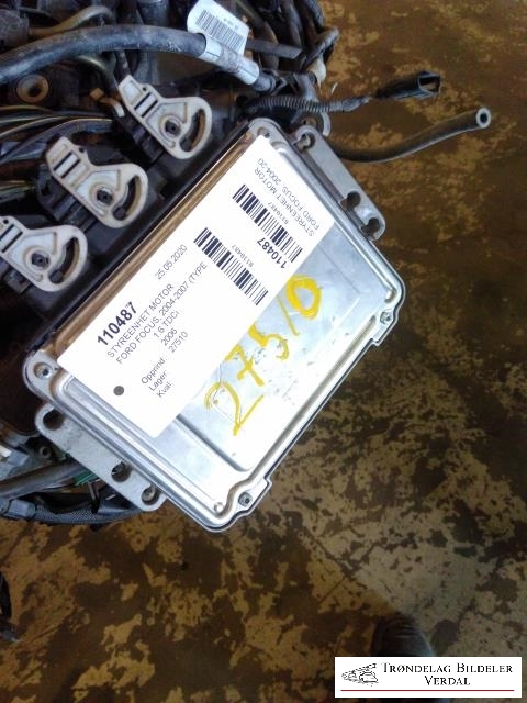 Styreenhet motor til Ford Focus, 2004-2007 (Type II, Fase 1)  (6M51-12A650-NA)
