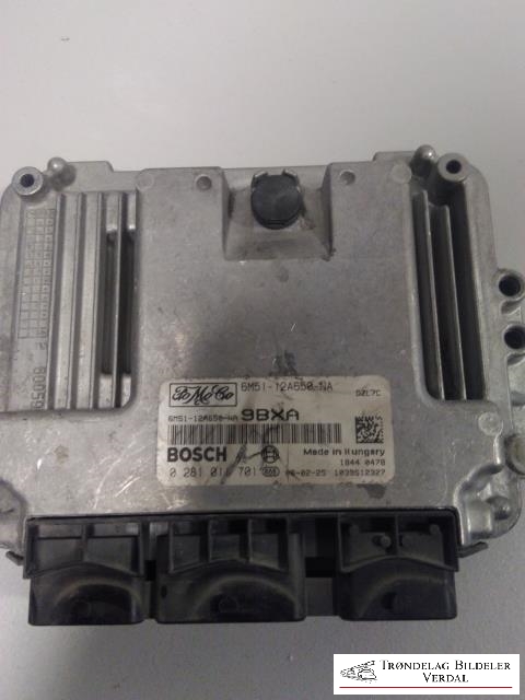 Styreenhet motor til Ford Focus 2004-2007 (Type II, Fase 1)  (6M51-12A650-NA|0 281 011 701|)