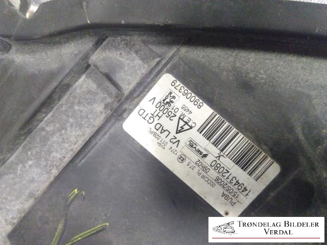 Frontlykt venstre xenon til Peugeot 807 2003-2009 (1494312080|89006379|)