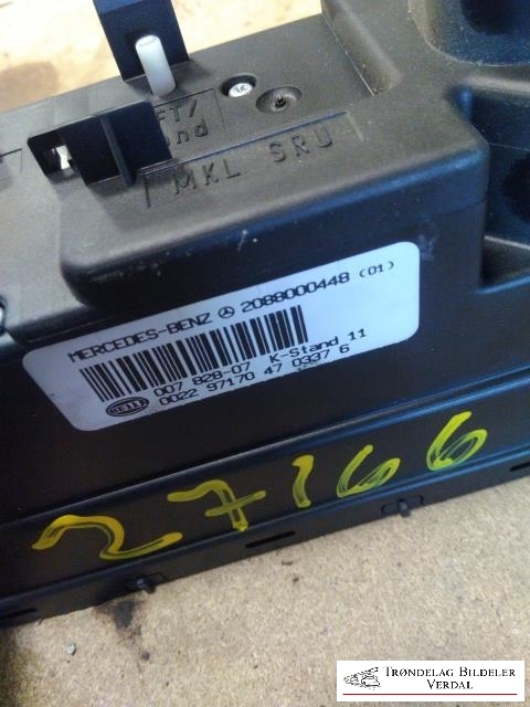 Sentrallås pumpe til Mercedes C-Klasse 1993-2000 (W202) (W202) (HELLA|208800448|007828-07|0022971704703376)
