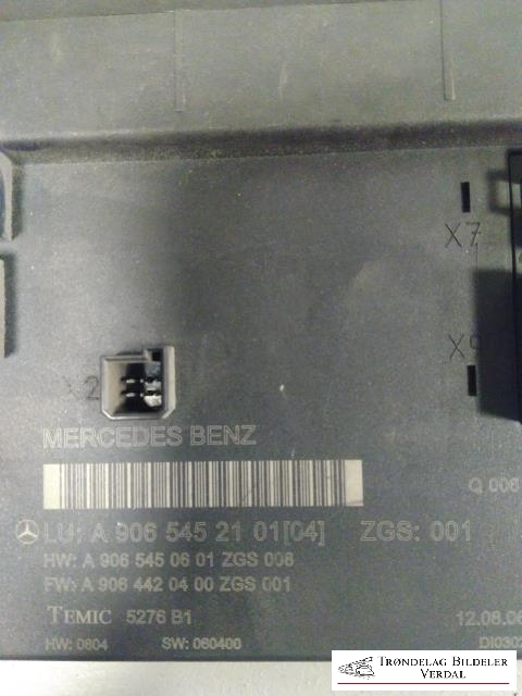 Tenningspakke til Mercedes Sprinter 2006-2013 (Fase 1) (906) (906) (A9065452101 (04)|A9065453008|)