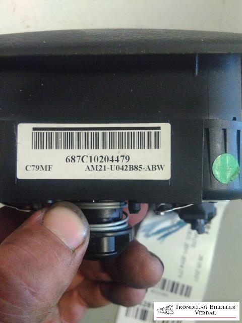 Airbag rattpute til Ford Mondeo 2011-2014 (Type IV, Fase 2)  (687C10204479|C79MF|AM21-U042B85-ABW)