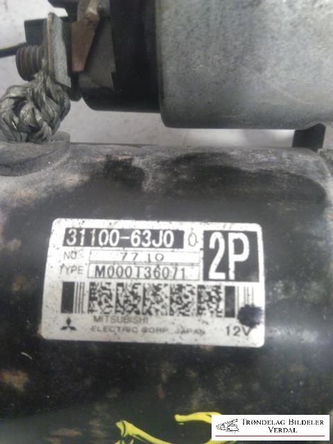 Starter til Suzuki Ignis 2003-2010 (Type I) (UNGARN) (UNGARN) (31100-63J0|M000T36071|7710)