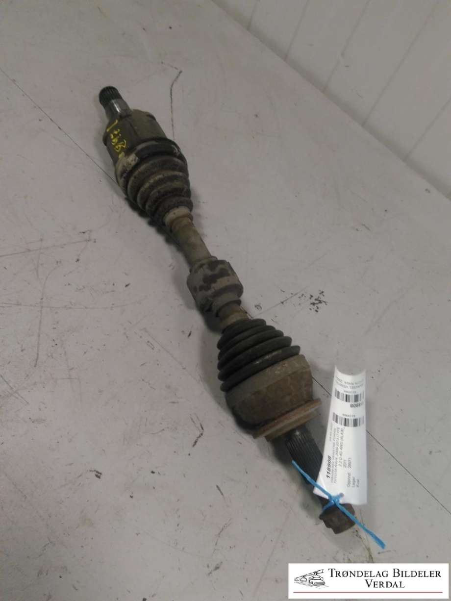 Drivaksel venstre foran, diesel/manuell til Toyota RAV4, 2009-2013 (Type III, Fase 2)  