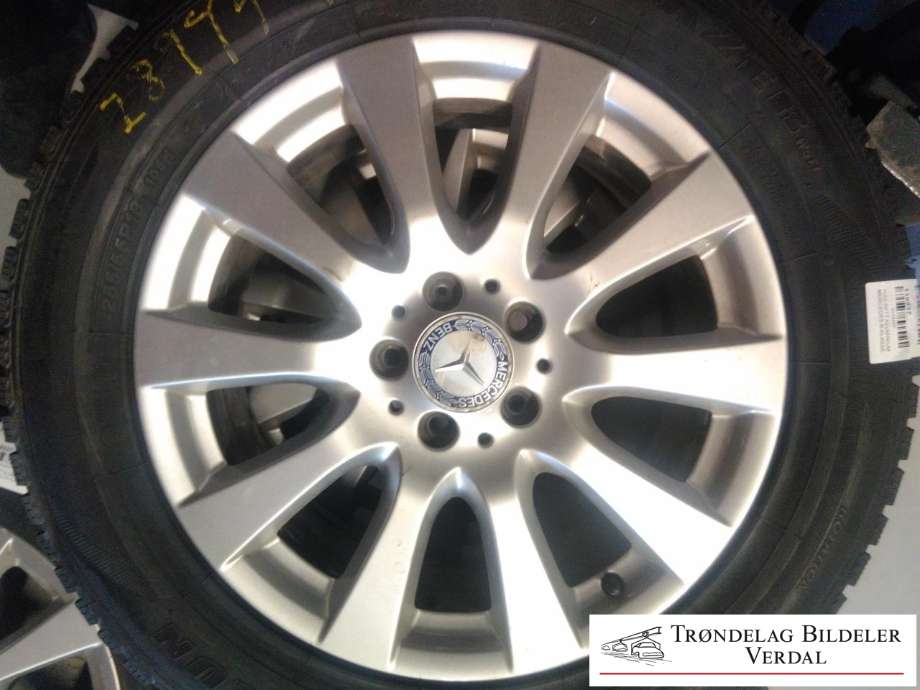 Hjulsett aluminium vinter til Mercedes R-Klasse 2006-2013 (W251) (W251) (255/55R18|)