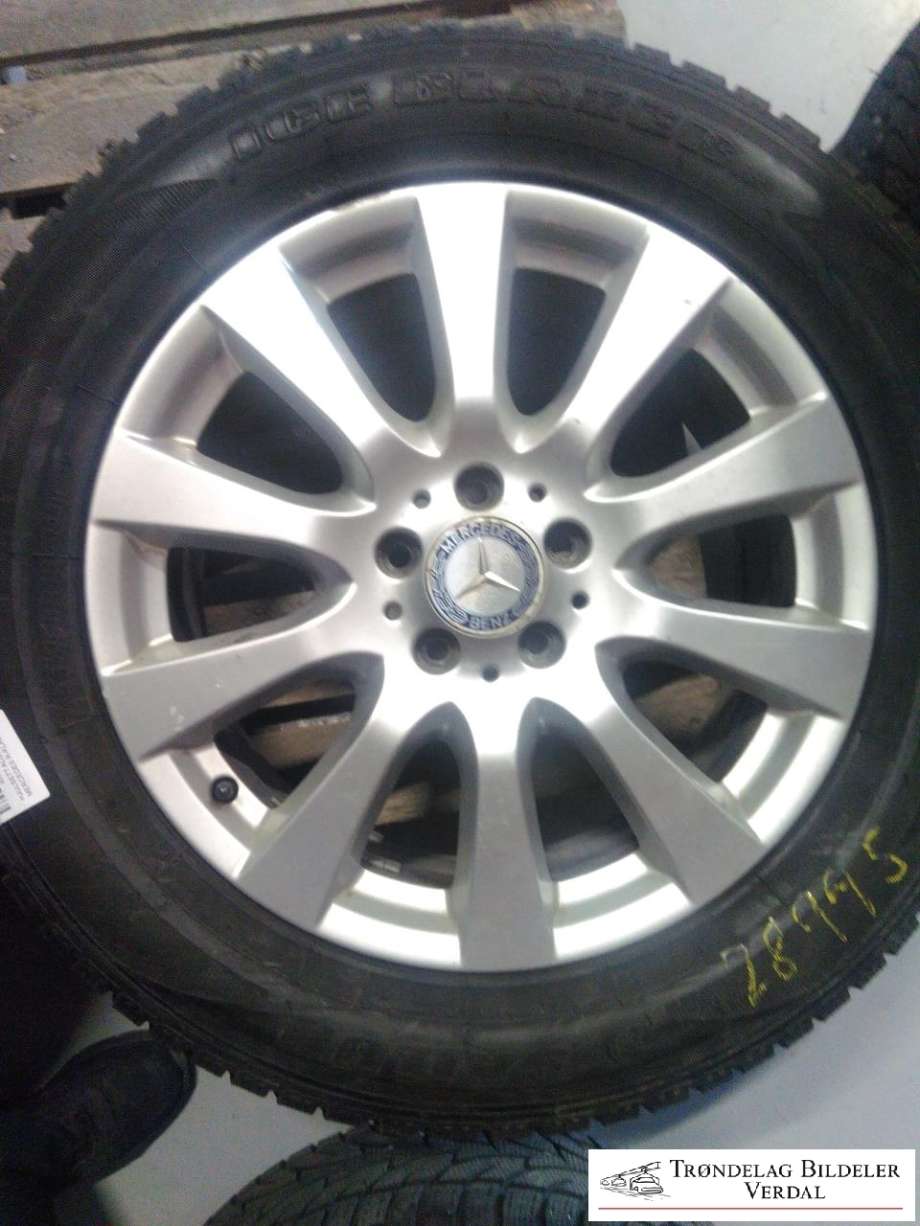 Hjulsett aluminium vinter til Mercedes R-Klasse 2006-2013 (W251) (W251) (255/55R18|)