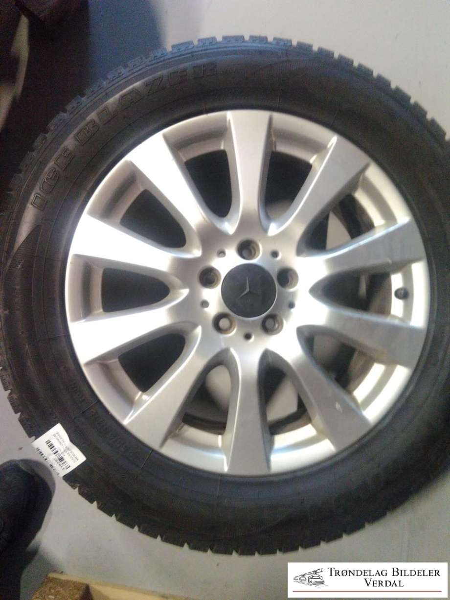 Hjulsett aluminium vinter til Mercedes R-Klasse 2006-2013 (W251) (W251) (255/55R18|)