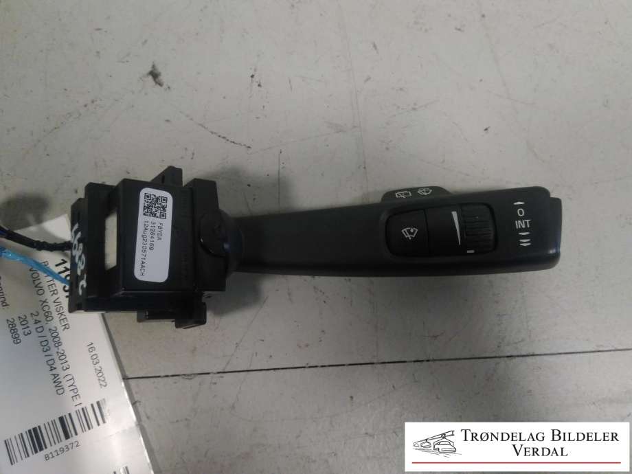 Bryter visker til Volvo XC60, 2008-2013 (Type I, Fase 1)  (31264169)