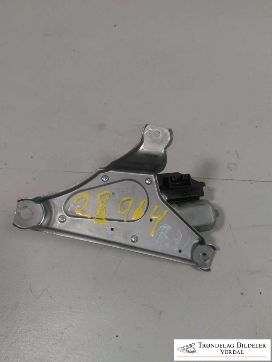 Viskermotor bakrute til Toyota Yaris 2012-2014 (Type III, Fase 1)  (85130-0D080|)