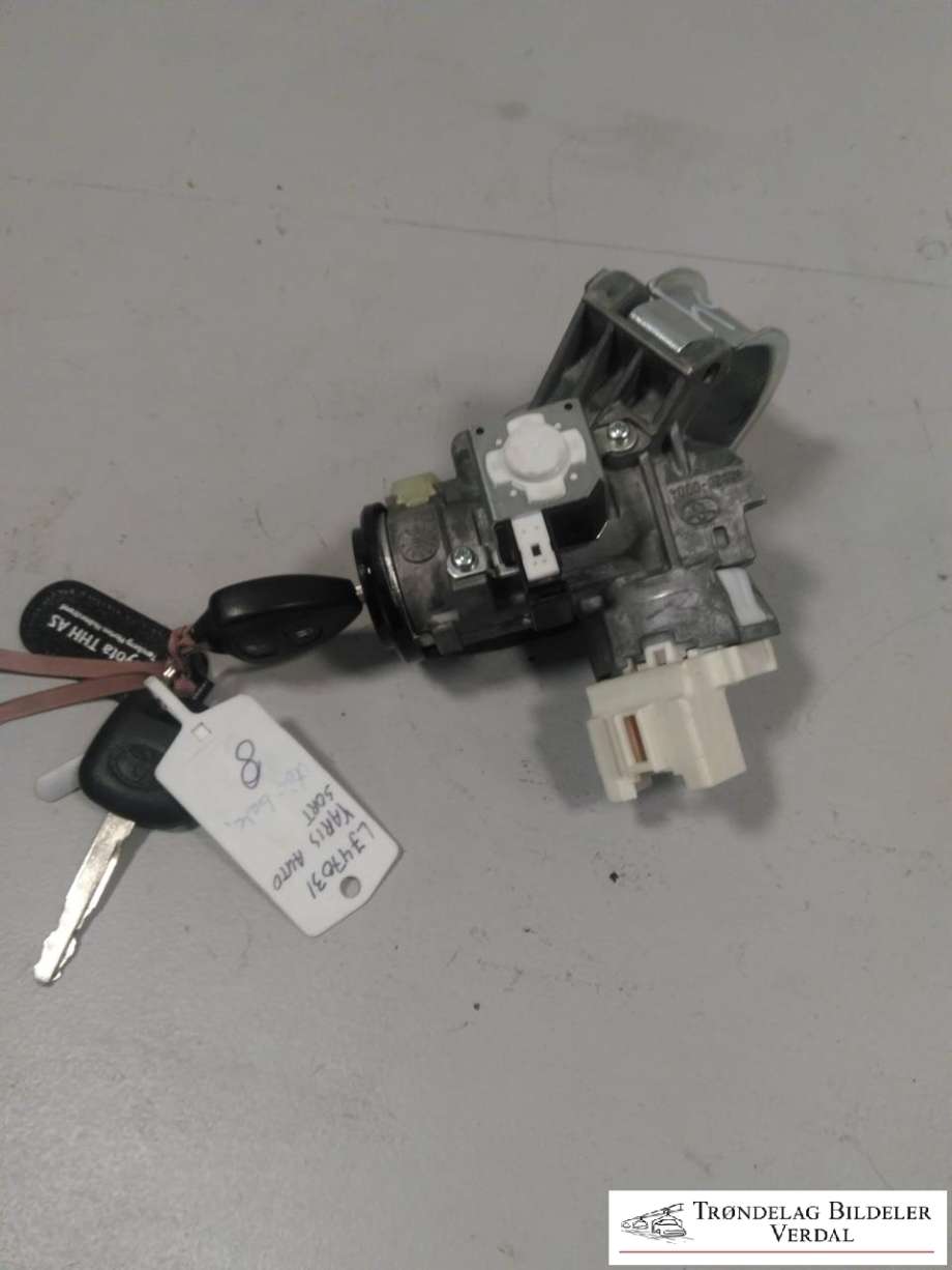 Tenningslås til Toyota Yaris 2012-2014 (Type III, Fase 1) (45020-0D04|89783-0D050|)