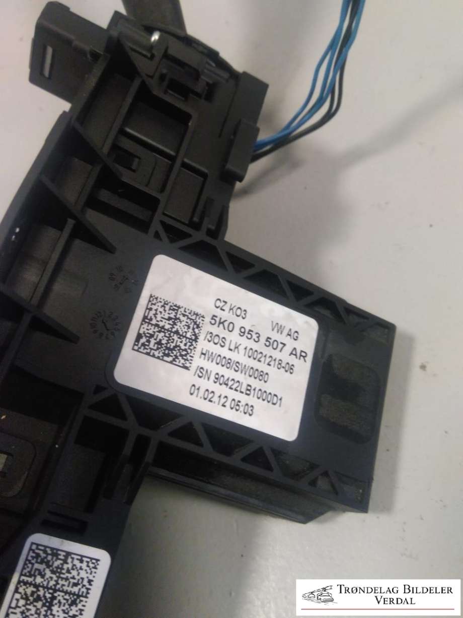 Bryter combi til VW Caddy 2010-2015 (Type III, Fase 2) (5K0 953 507 AR|)