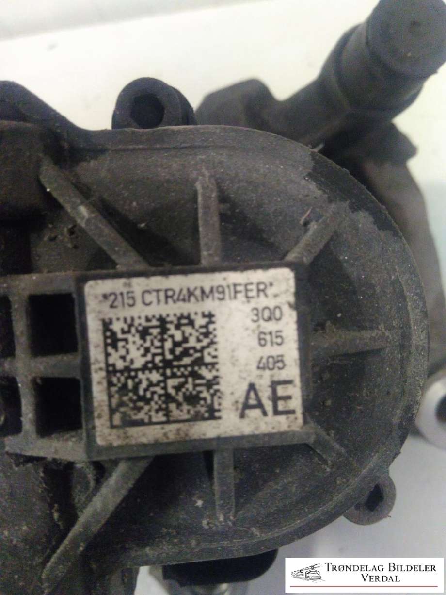 Bremsecaliper venstre bak, elektrisk til Škoda Superb 2015-->> (Type III) (|P/N:)