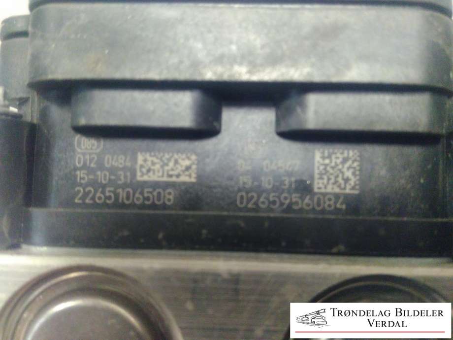 ABS sentral til Škoda Fabia 2014-2021 (Type III) (6C0907379K|6R0907379BA|0265956084)