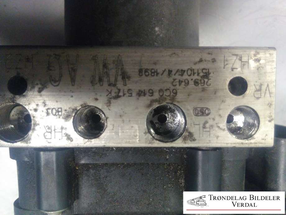 ABS sentral til Škoda Fabia 2014-2021 (Type III) (6C0907379K|6R0907379BA|0265956084)