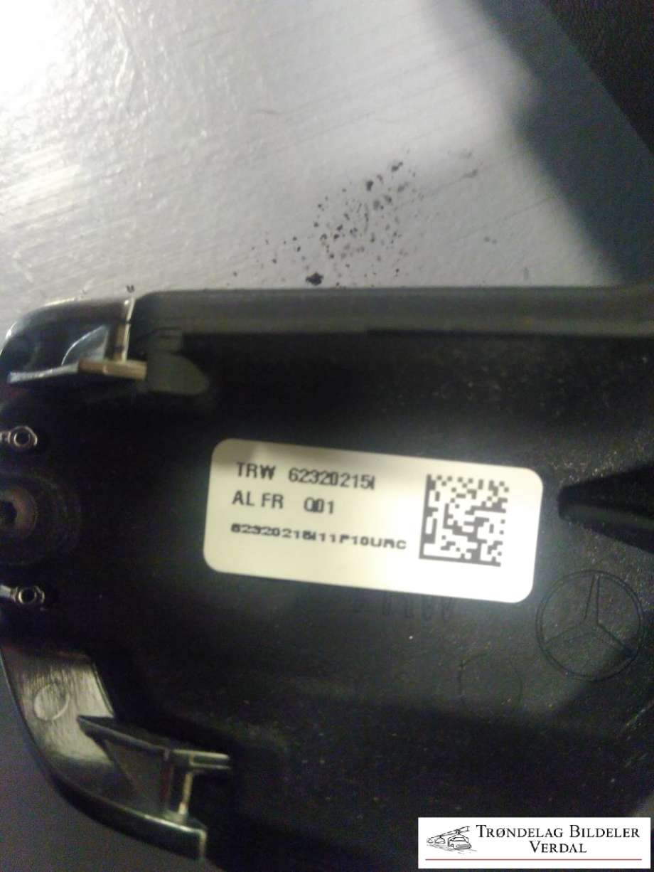 Airbag rattpute til Mercedes E-Klasse 2009-2013 (Fase 1) (W212) (W212) (21286001029116691006201528|)