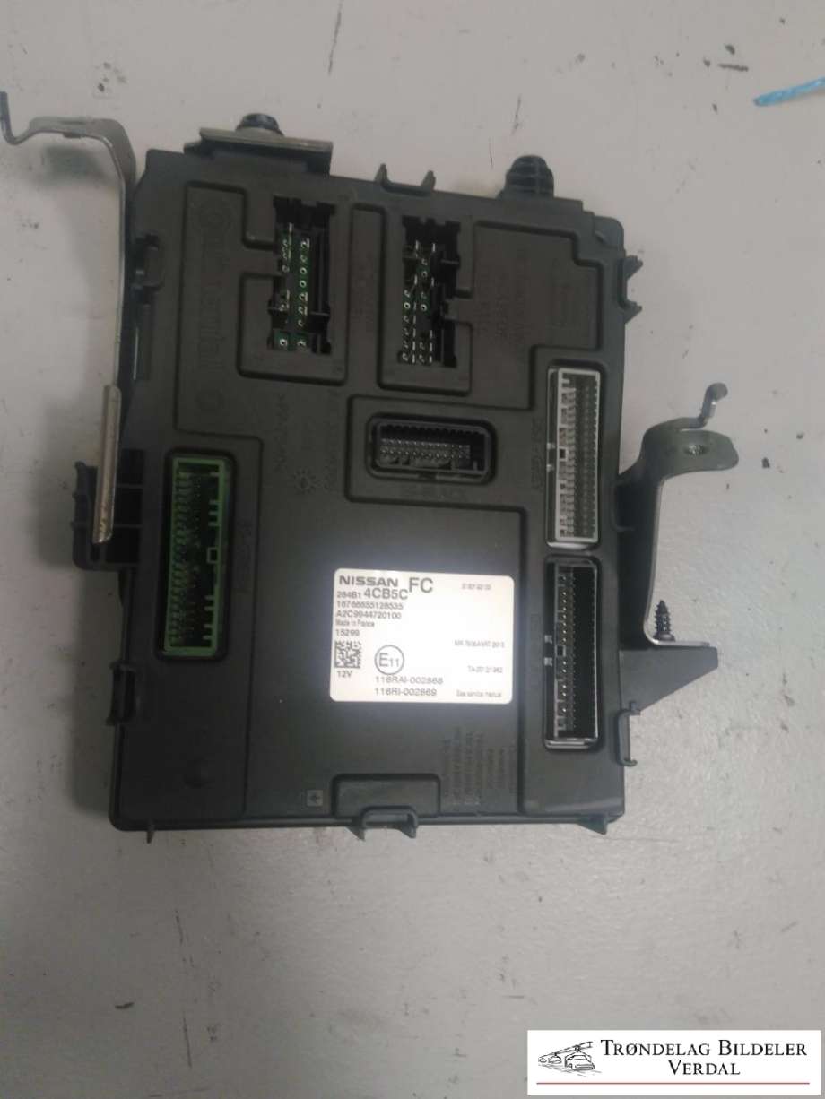 Styreenhet comfort (BCM) til Nissan Qashqai, 2014-2021 (Type II) (284B14CB5C)