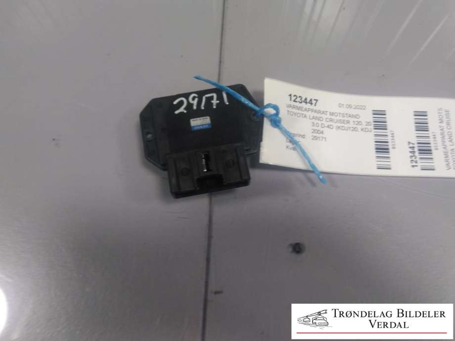 Varmeapparat motstand til Toyota Land Cruiser 120 2002-2009 (B126318|)