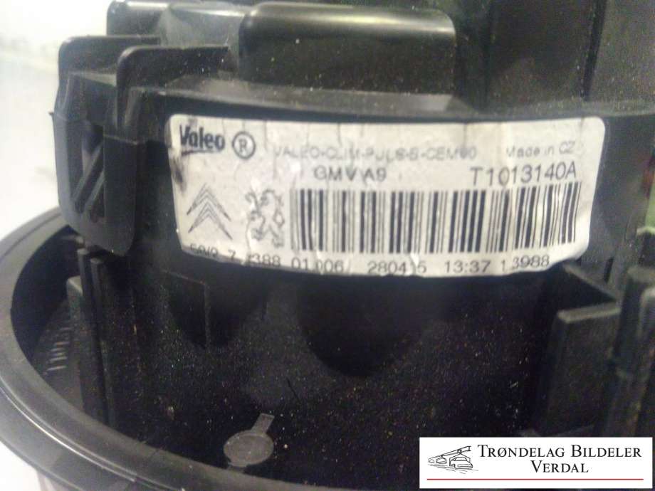 Varmeapparat motor til Peugeot 2008 2013-2019 (Type I)  (|P/N:)