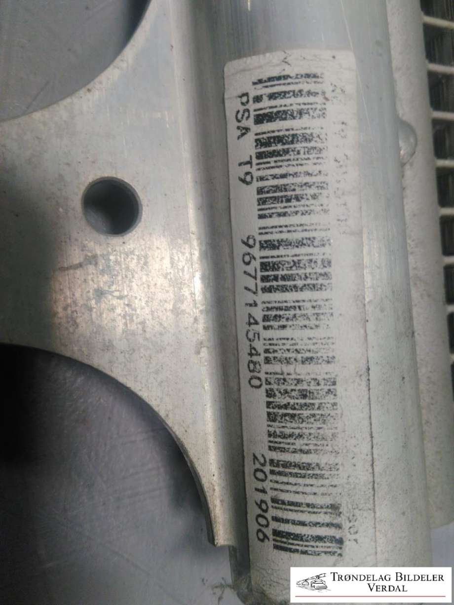 Aircondition radiator til Peugeot Partner 2019-->> (Type III)  (9677145480|)