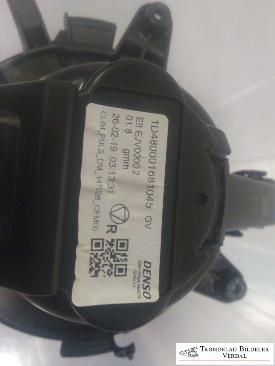 Varmeapparat motor til Peugeot Partner 2019-->> (Type III)  (1D480001681045|)