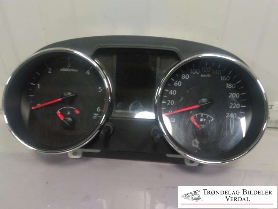 Instrumentpanel til Nissan Qashqai 2010-2014 (Type I, Fase 2) (24810BR52B|VPAASF10849LNC|)