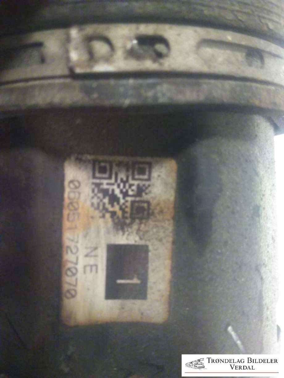 Drivaksel venstre foran, diesel/manuell til Toyota RAV4 2006-2009 (Type III, Fase 1) (06051727070|00129680|)