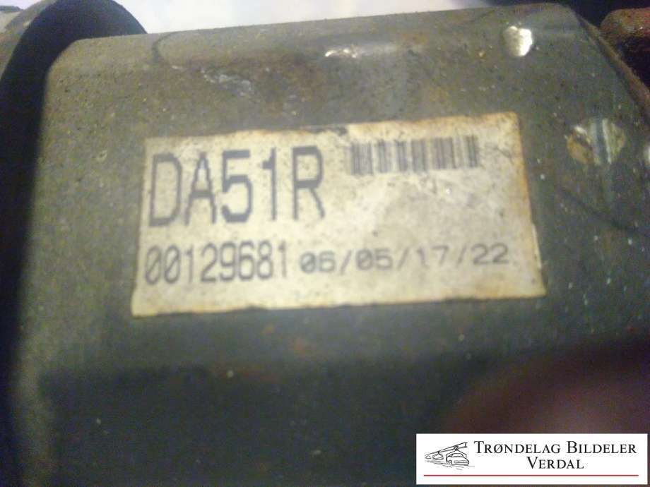Drivaksel høyre foran, diesel/manuell til Toyota RAV4 2006-2009 (Type III, Fase 1)  (DA51R|00129681|)