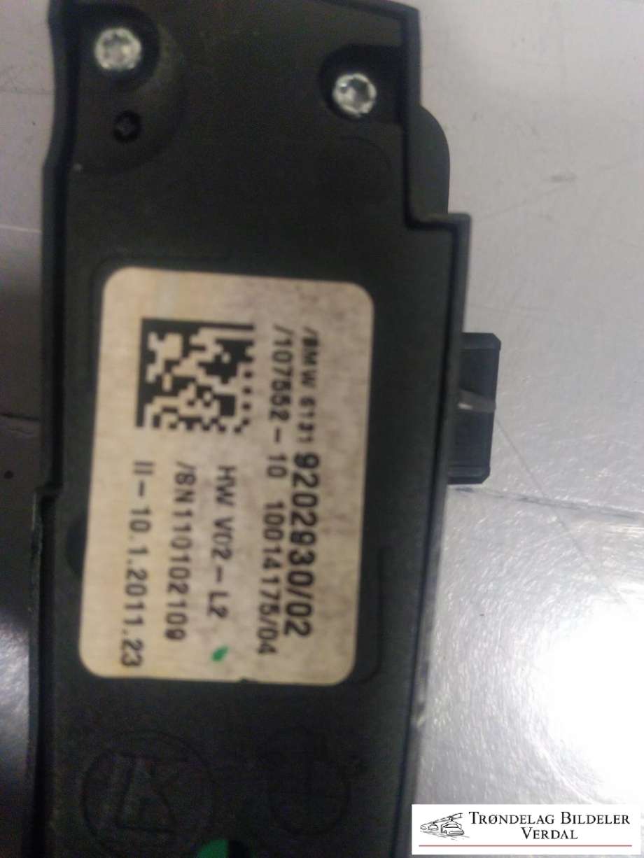Bryter diverse til BMW X3 2010-2017 (F25) (F25) (9202930/02|)