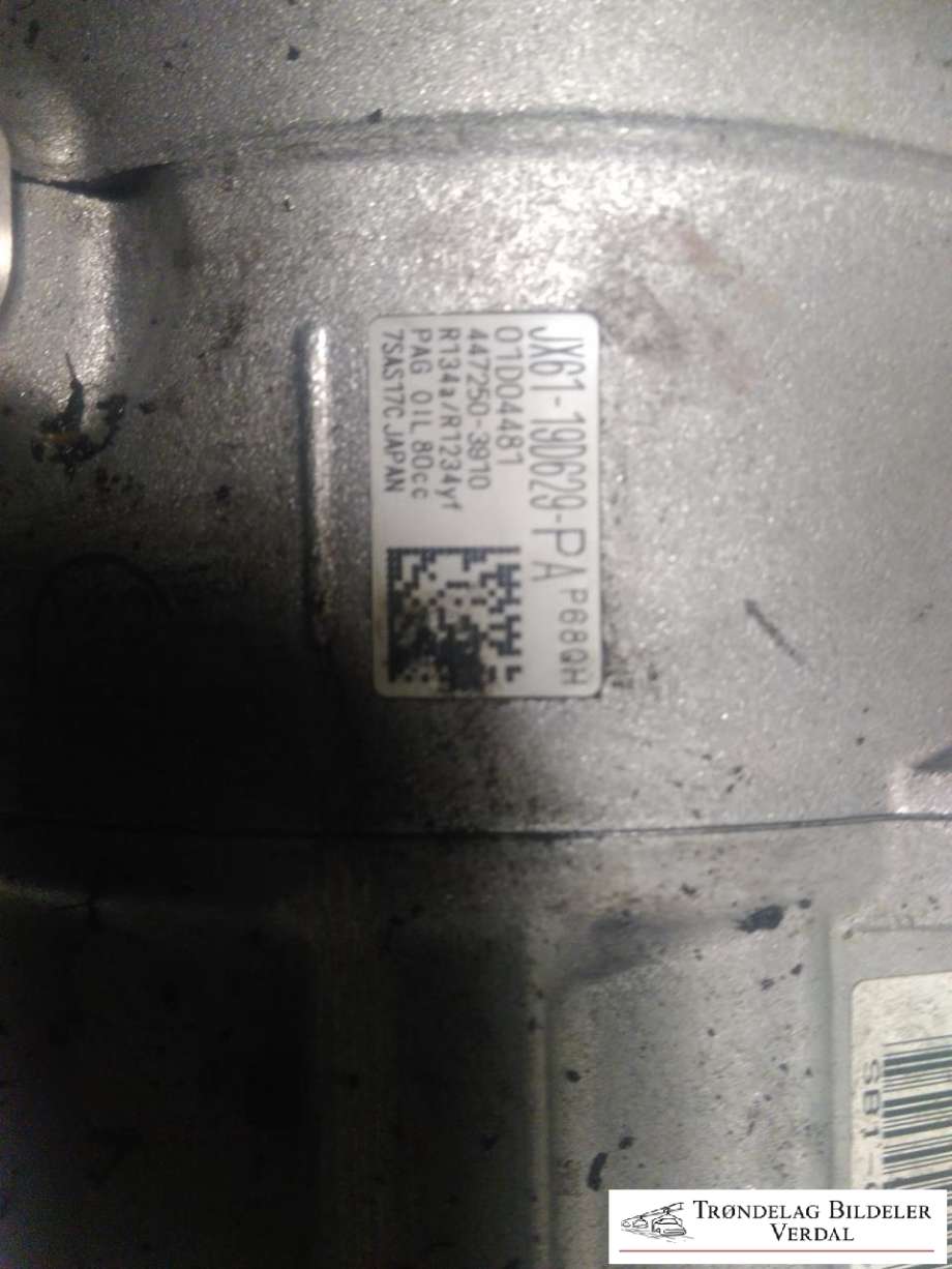 Aircondition kompressor til Ford Kuga 2019-->> (Type III) (JX6119D629PA|)
