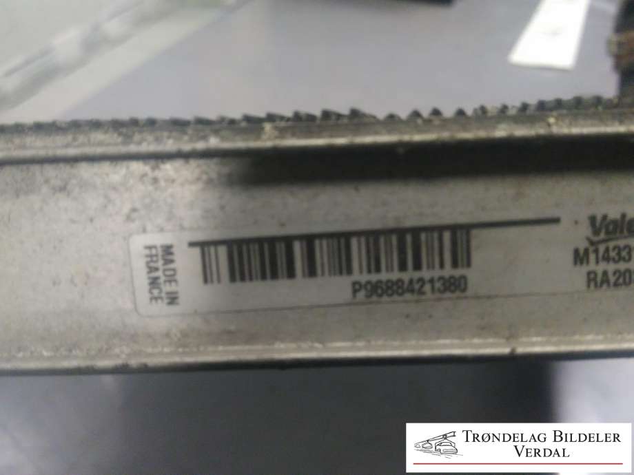 Radiator (automat gir) til Peugeot 508 2011-2014 (Type I, Fase 1)  (9688421380|)