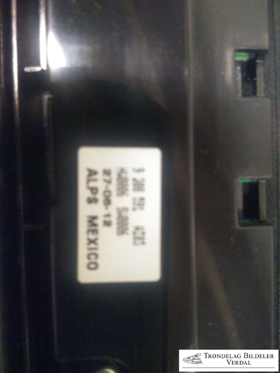 Varmeapparat betjening til BMW X3 2010-2017 (F25) (F25) (6411928459701|9208591AI03|)