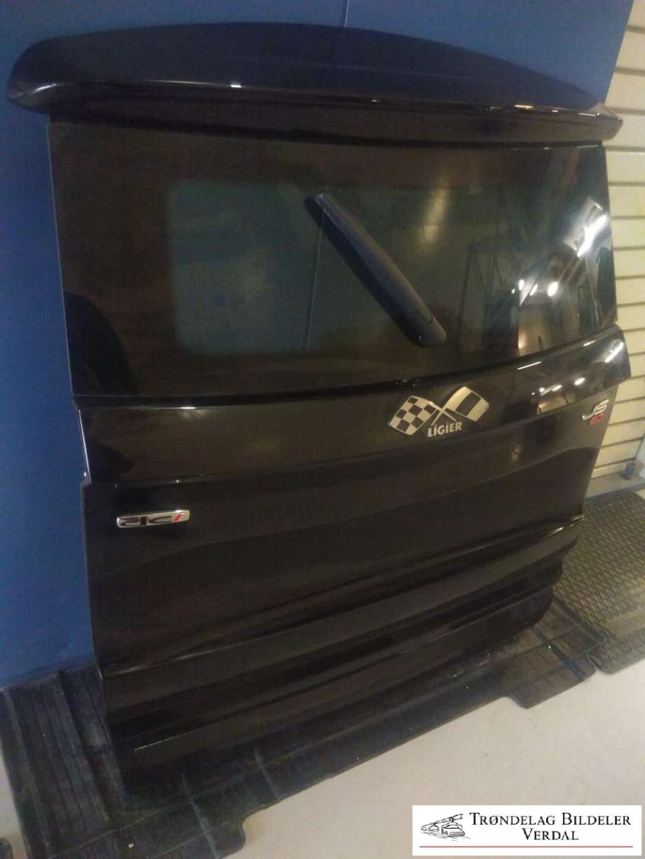 Bakluke til Mopedbil Ligier JS60 0-->>  (|P/N:)