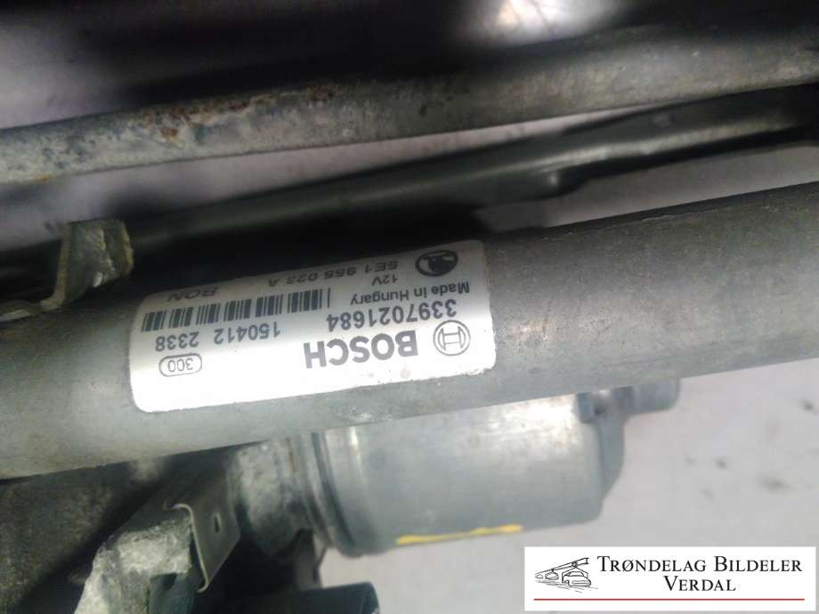 Viskermotor frontrute komplett m/overføring til Škoda Octavia 2013-2016 (Type III, Fase 1) (5E1955119|3397021684|1397220650)
