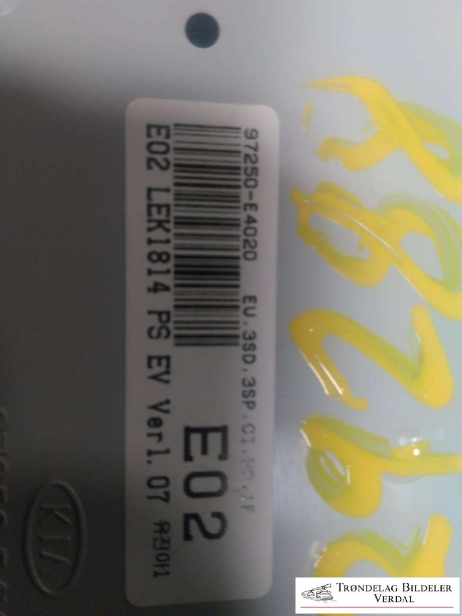 Varmeapparat betjening til Kia Soul 2014-2019 (Type II)  (97250E4020|)