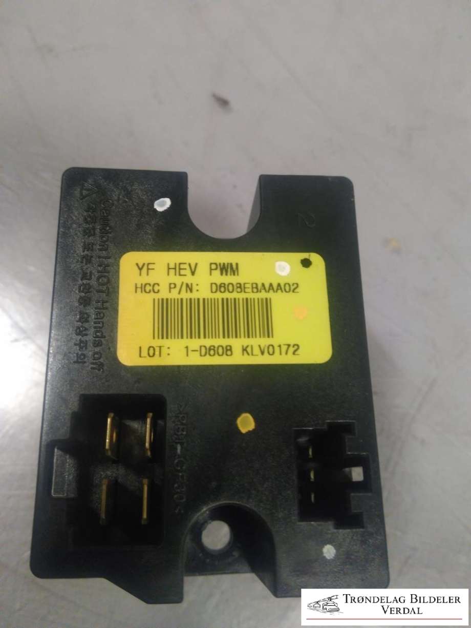 Varmeapparat motstand til Kia Soul 2014-2019 (Type II)  (D60BEBAAA02|1D608KLV0172|)