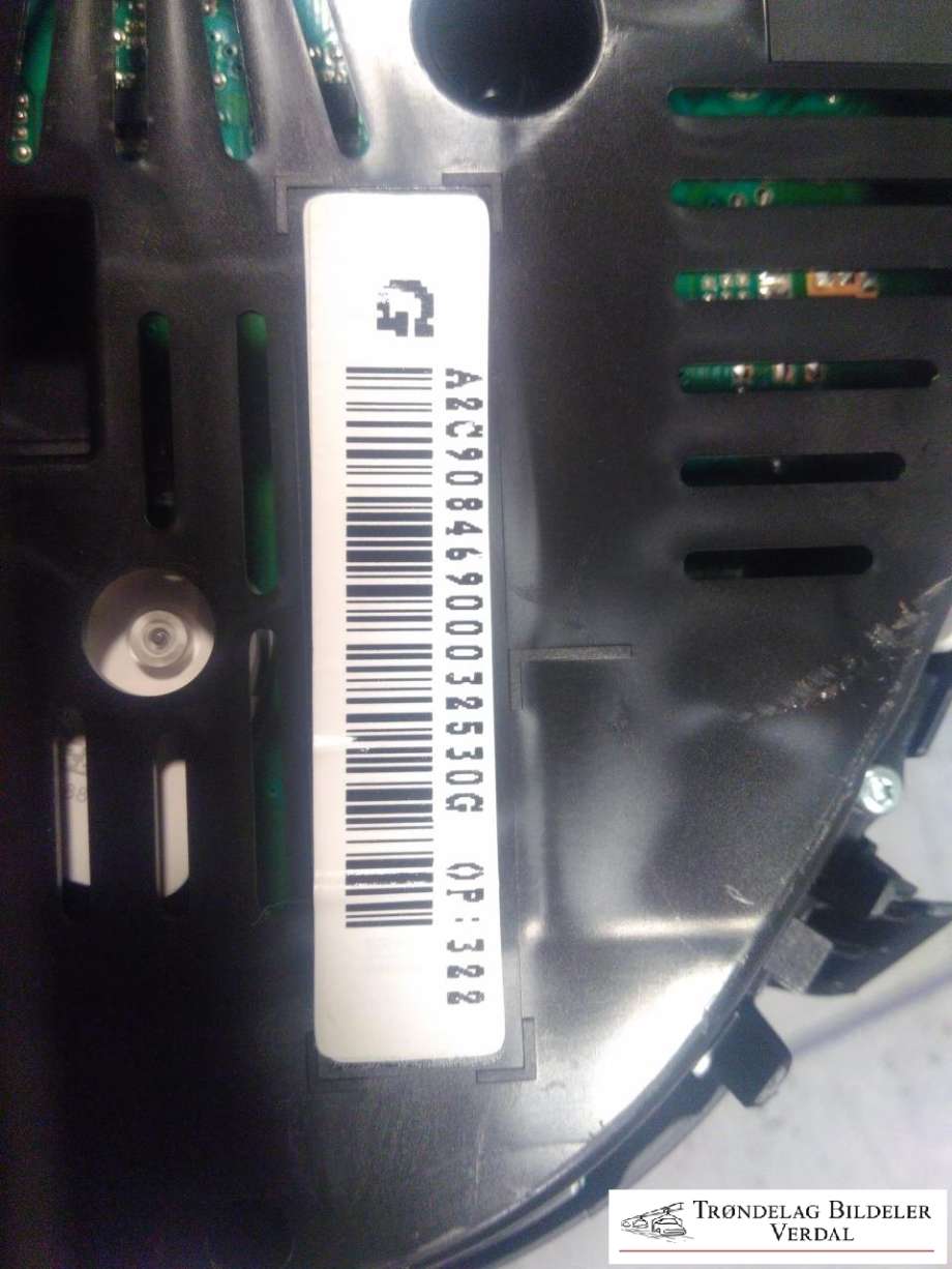 Instrumentpanel til Opel Mokka 2012-2016 (Type I, Fase 1)  (95386881|654663731|)