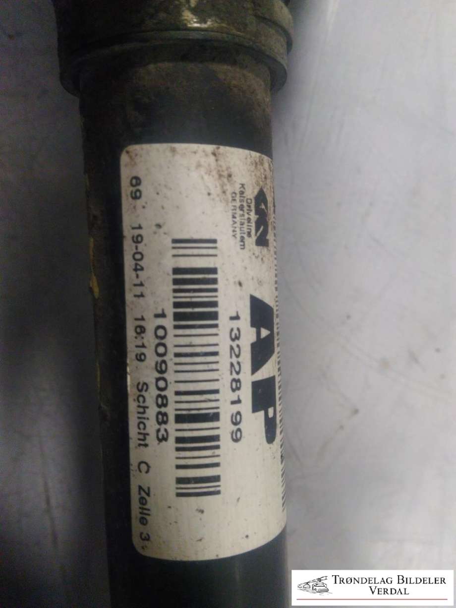 Drivaksel høyre foran, diesel/automat til Opel Insignia A 2009-2014  (13228199|)