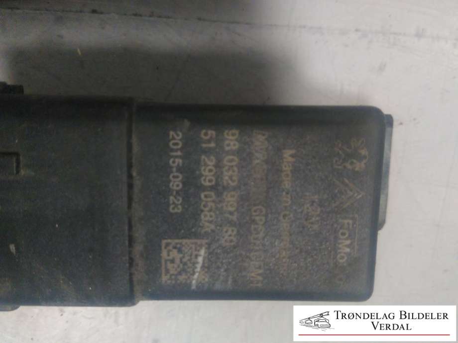 Rele gløde til Peugeot 308 2013-2021 (Type II)  (9803299780|)