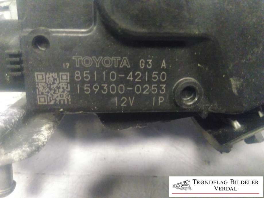 Viskermotor frontrute komplett m/overføring til Toyota RAV4 2009-2013 (Type III, Fase 2)  (TOYOTA|8511042150|1593000253|)