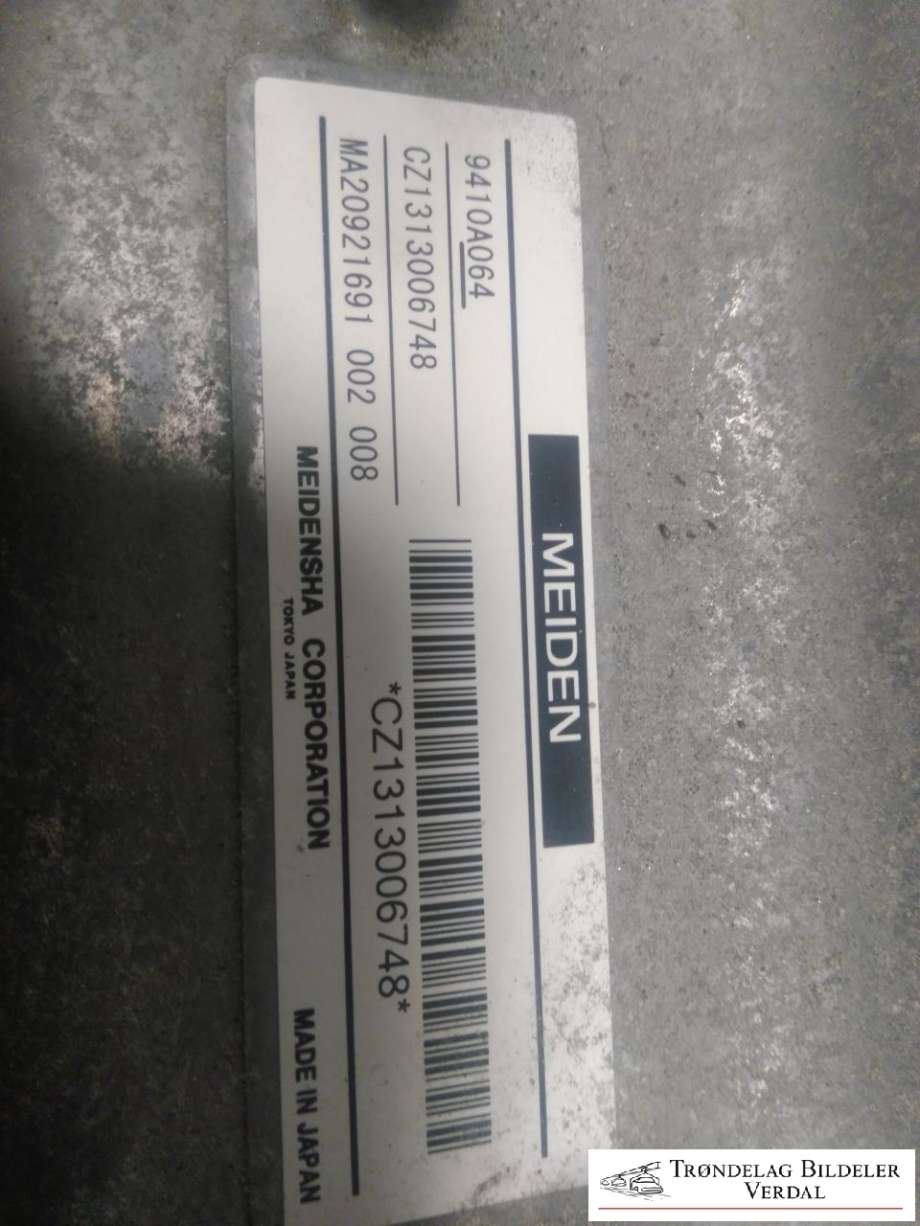 Inverter hybrid til Mitsubishi Outlander 2012-2015 (Type III, Fase 1)  (MEIDEN|9410A064|CZ1313006748|MA20921691 002 008)