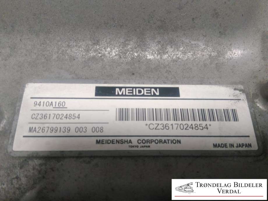 Inverter hybrid til Mitsubishi Outlander 2015-->> (Type III, Fase 2)  (MEIDEN|9410A160|CZ3617024854|)
