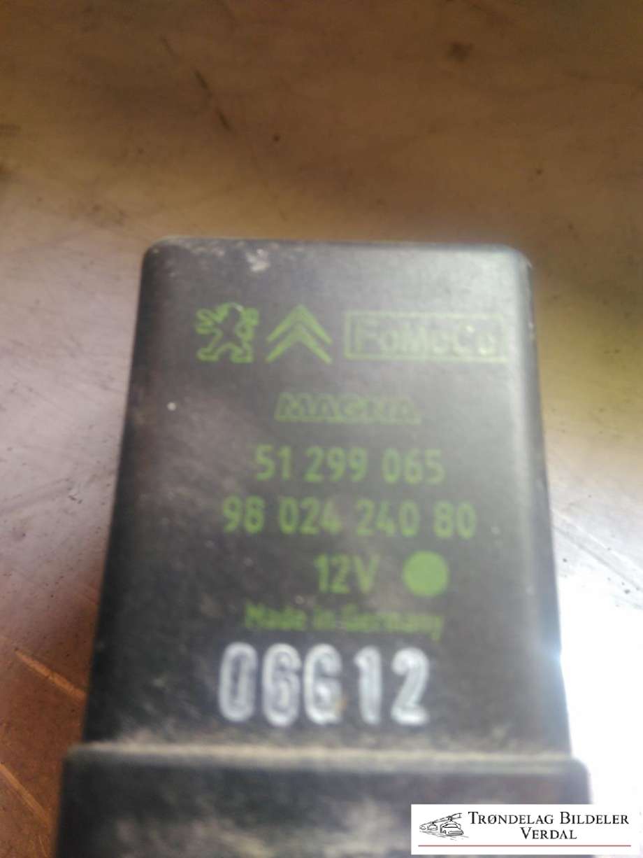 Rele gløde til Peugeot 4008 2012-2017  (MAGNA|9802424080|)