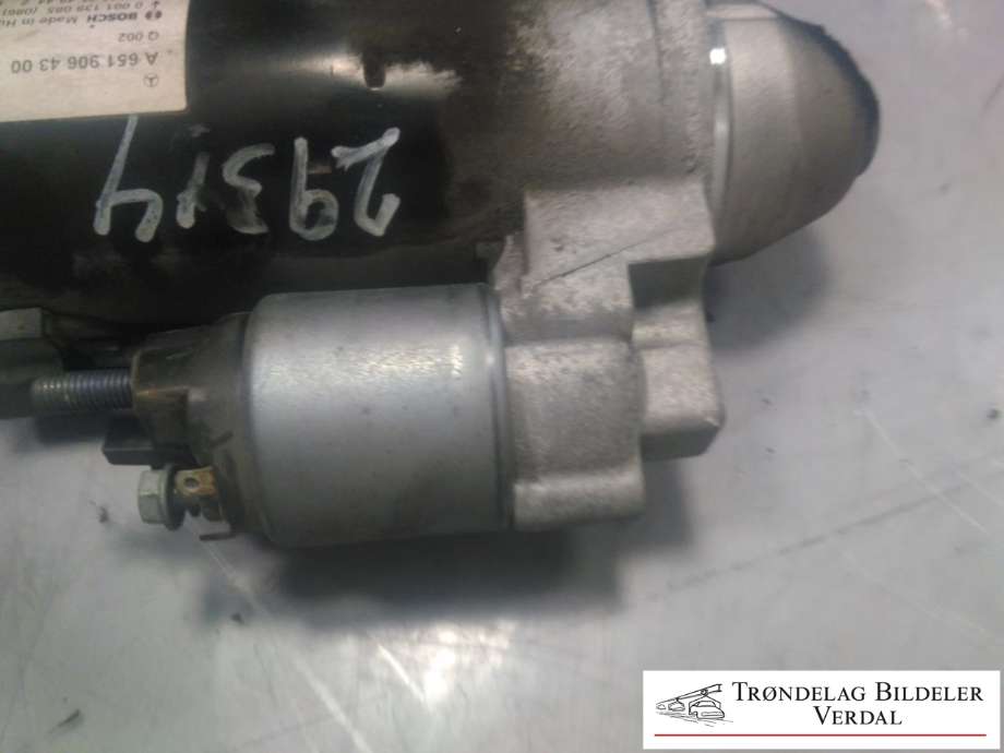 Starter diesel til Mercedes Vito 2014-->> (W447) (W447) (BOSCH|A6519064300|)