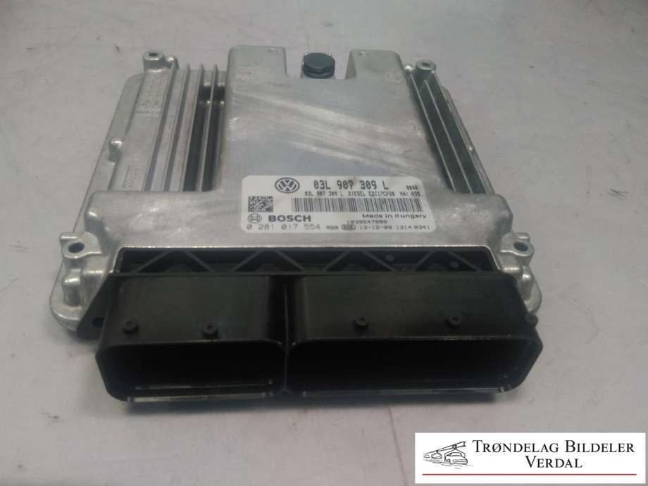 Styreenhet motor til VW Transporter / Caravelle, 2009-2015 (Fase 2) (T5) (T5) (BOSCH|0281017554)