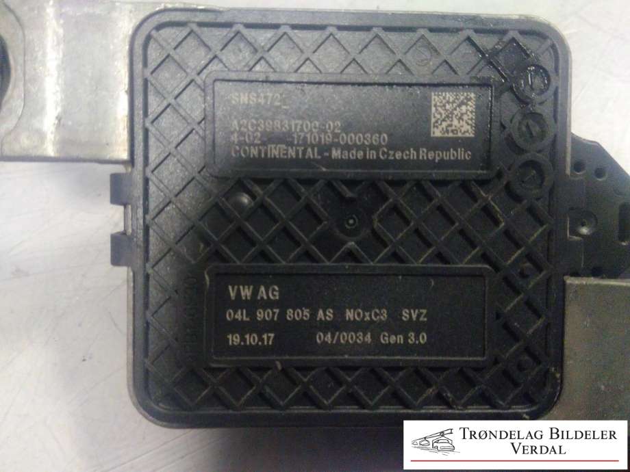 Lambdasonde til VW Caddy 2015-2020 (Type III, Fase 3)  (3C0907521G|171019000360|)